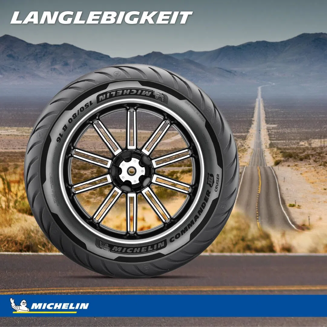 MICHELIN COMMANDER III CRUISER 130/90B16 73H Vorderseite Reifen