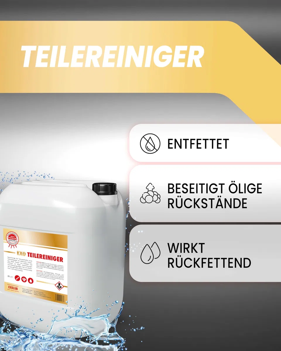Teilereiniger für Waschtische | Reiniger für Teilewaschgeräte | geeignet für elektrische Pumpen | Entfetter | Maschinenreiniger