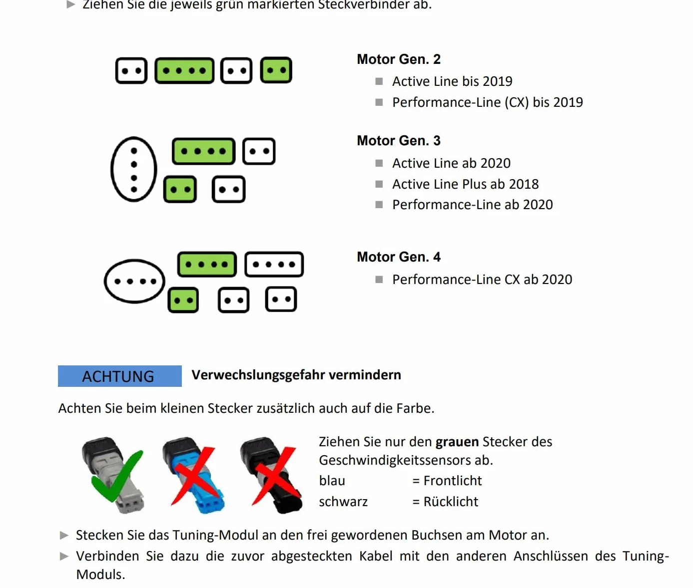 VOLspeed V4 für Bosch + Kurbelabzieher Active/Performance/CX – Bosch E-Bike Tuning Chip