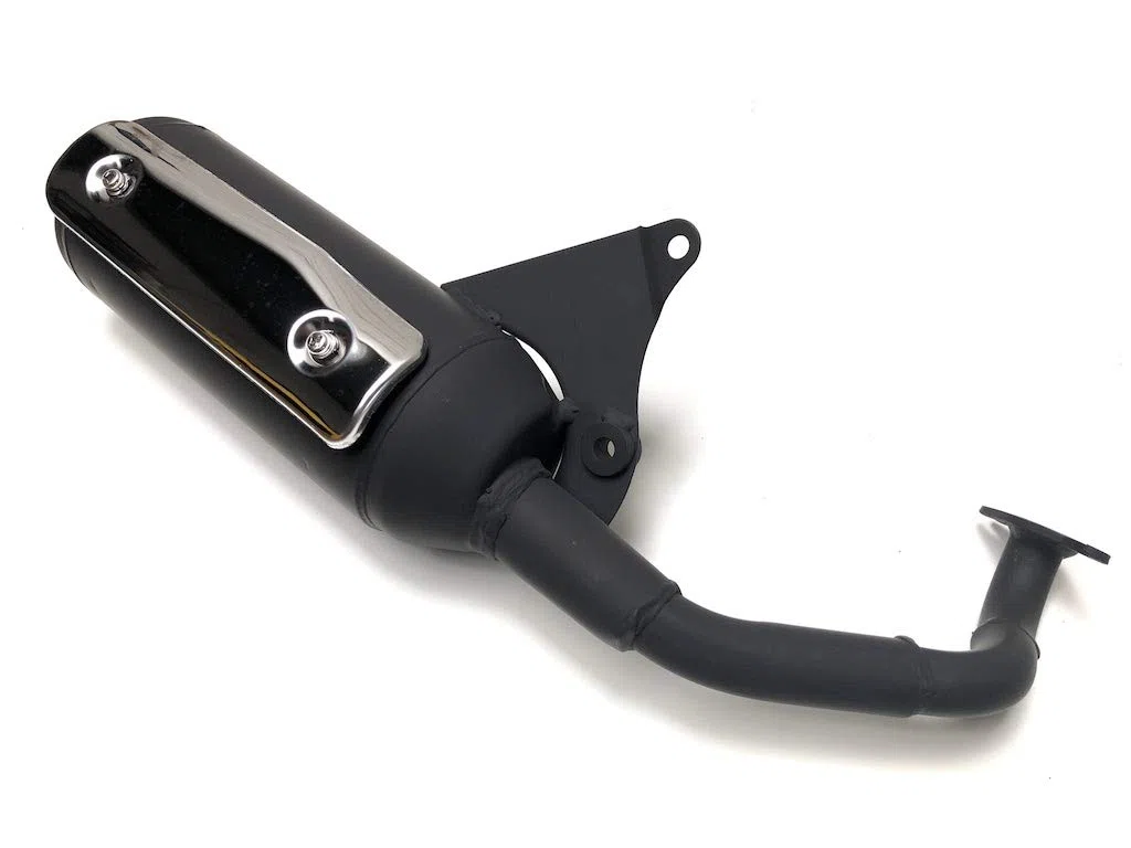 Auspuff passend für Aprilia SR 50, Yamaha Aerox, MBK Nitro, Minarelli 50ccm 2-Takt Motor
