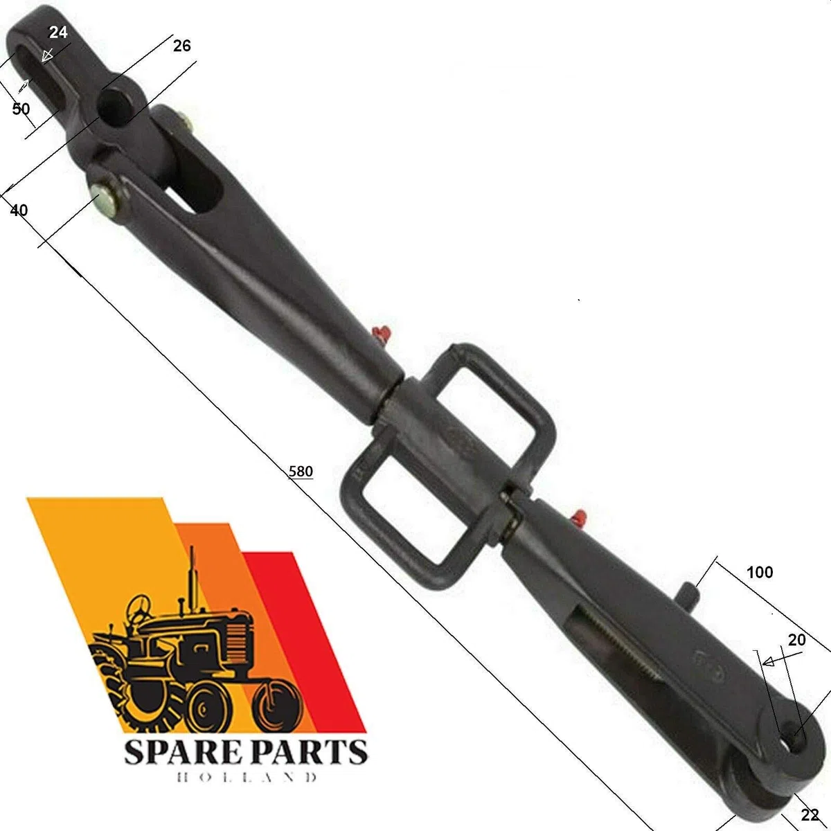 Spare Parts Holland 4314513 Hubstrebe Hubstange Hubspindel für DEUTZ 5506-6006-6207-6807-7007-7207