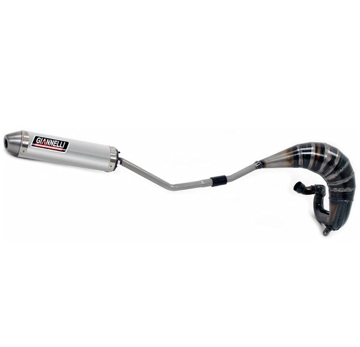 Giannelli Komplettanlage Aluminium kompatibel Yamaha DT 125 R X 2004-2006