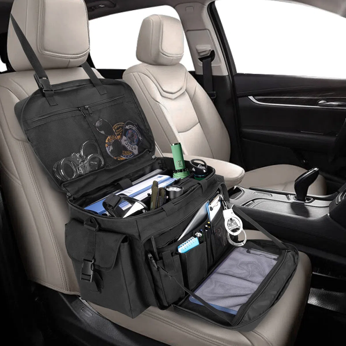 Samdew Taktische Tasche, Security Tasche für Polizei-Ausrüstung mit 15,6 Zoll Laptop-Schicht, MOLLE-Kompatibel