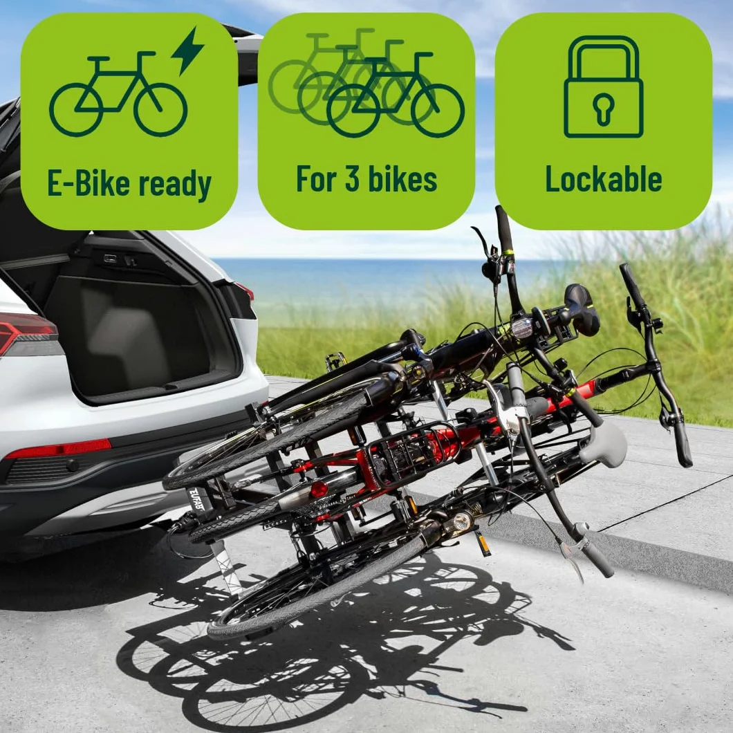 EUFAB 11522 Fahrradträger für die Anhängerkupplung Fahrradträger für die AHK Anhängevorrichtung
