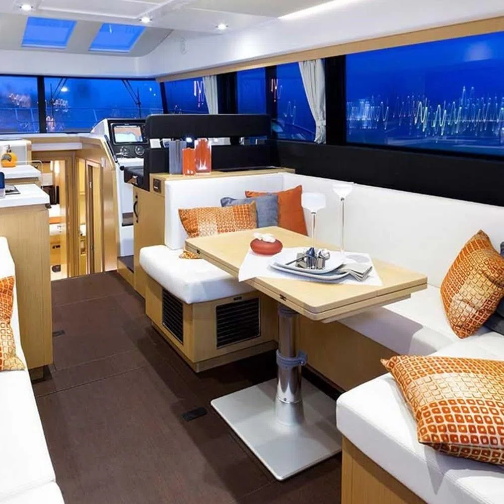 Klappbarer Wohnmobil-Tisch, 57,9 x 59,4 cm, Wohnmobil-Tischplatte, Holz-Arbeitsplattenverlängerung, Sperrholz, Klapptisch, Wohnmobiltisch, Yacht- oder Bootstisch