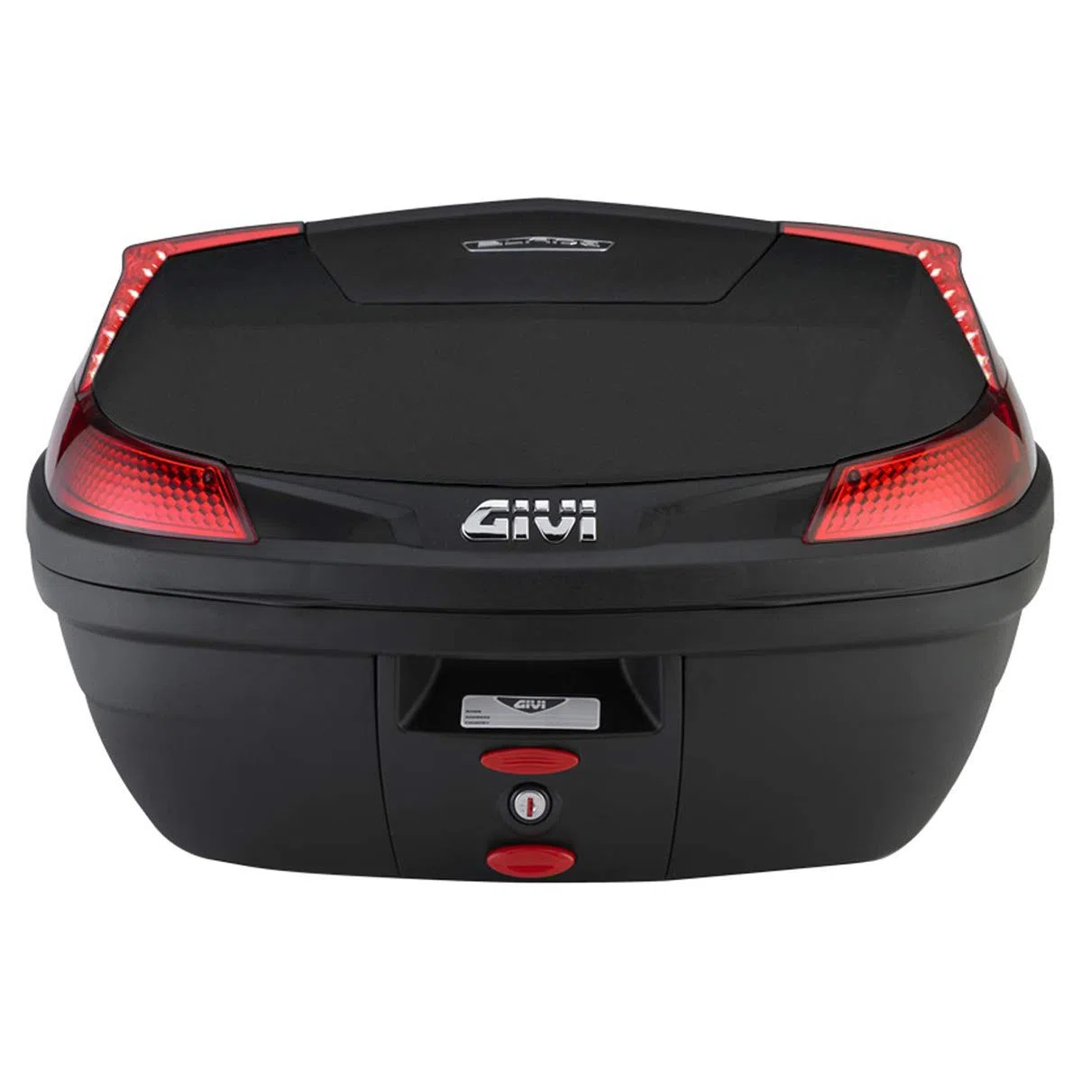 Givi B37N Blade Monolock Topcase mit Platte, Schwarz