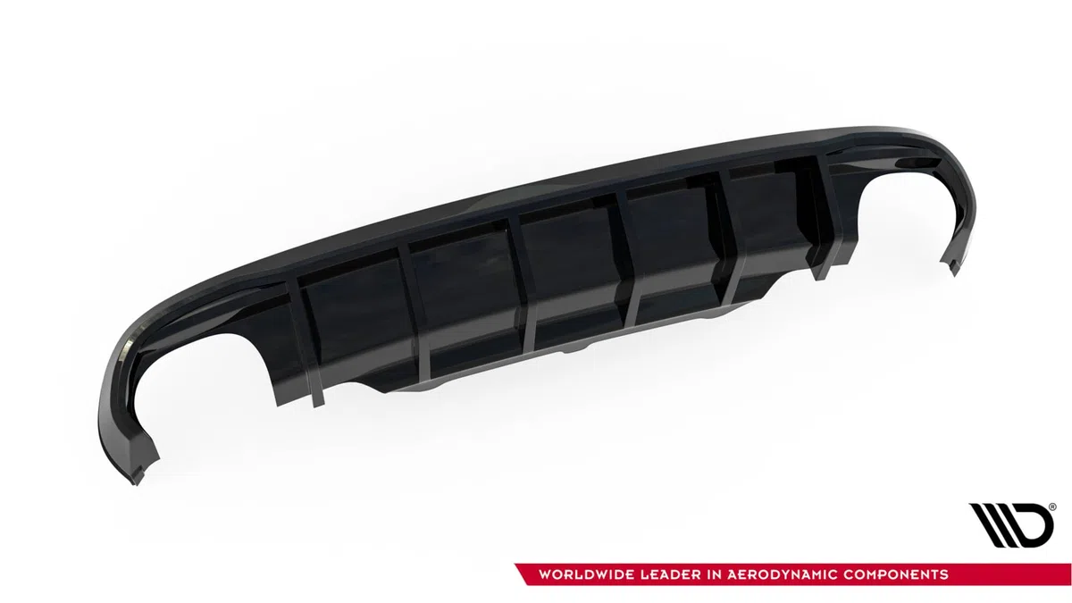 Maxton Design Heckdiffusor V.3 für Audi S5 / A5 S-Line Coupe/Cabrio B8 8T (2007-2011) Hochglanz schwarz
