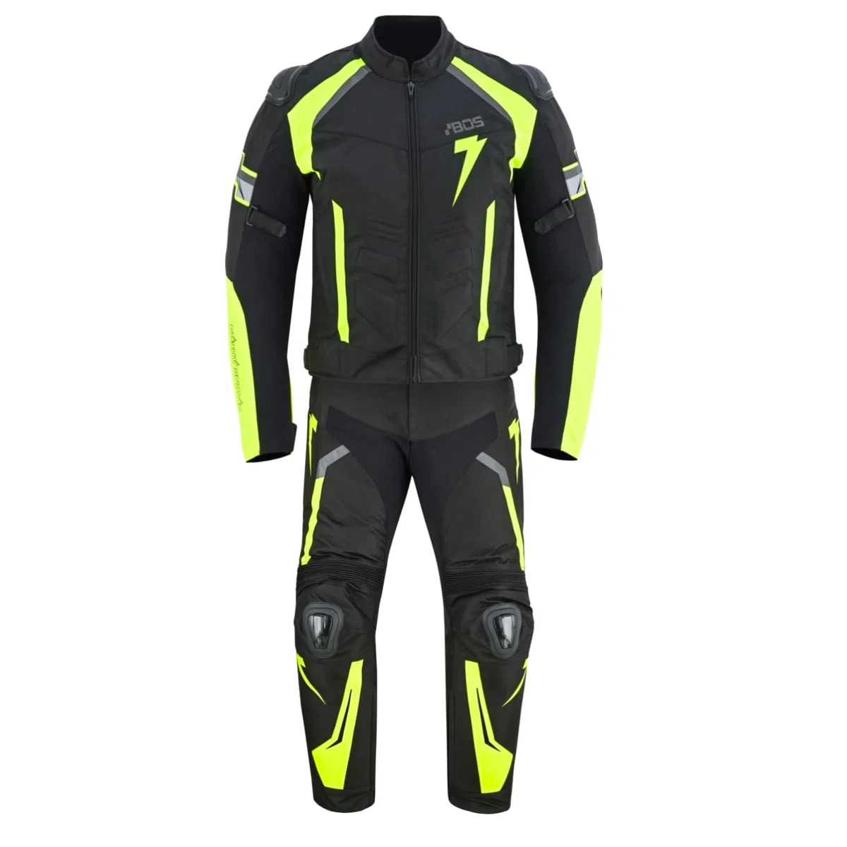 Motorrad Textilanzug Herren – 2-teilige Motorradkombi mit Protektoren, Jacke & Motorradhose,Motorradkombi mit Protektoren