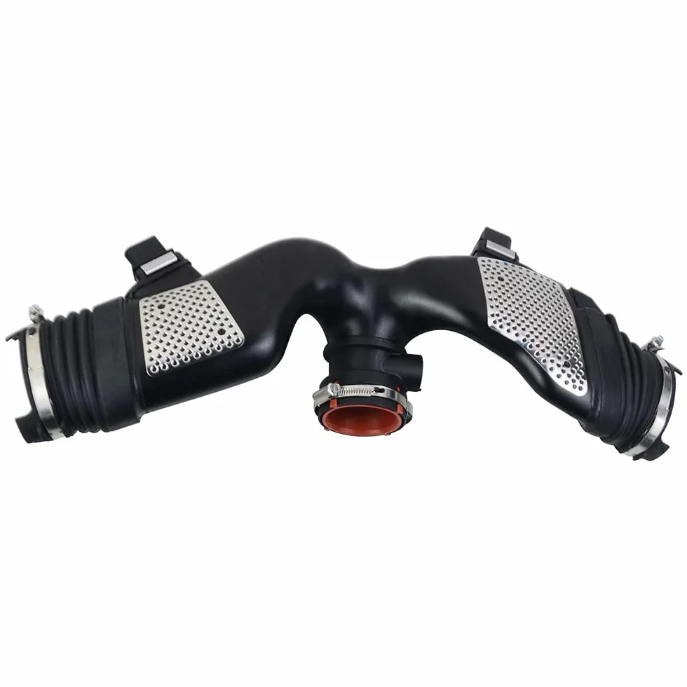 Lufteinlassschlauch 4pin kompatibel mit OM642 W211 W212 S211 S212 W203 W204 | kompatibel mit Mercedes C E G GL GLK M S R Klasse mit Massensensensor 6420903497, 6420906097, 6420906397, 6420907397