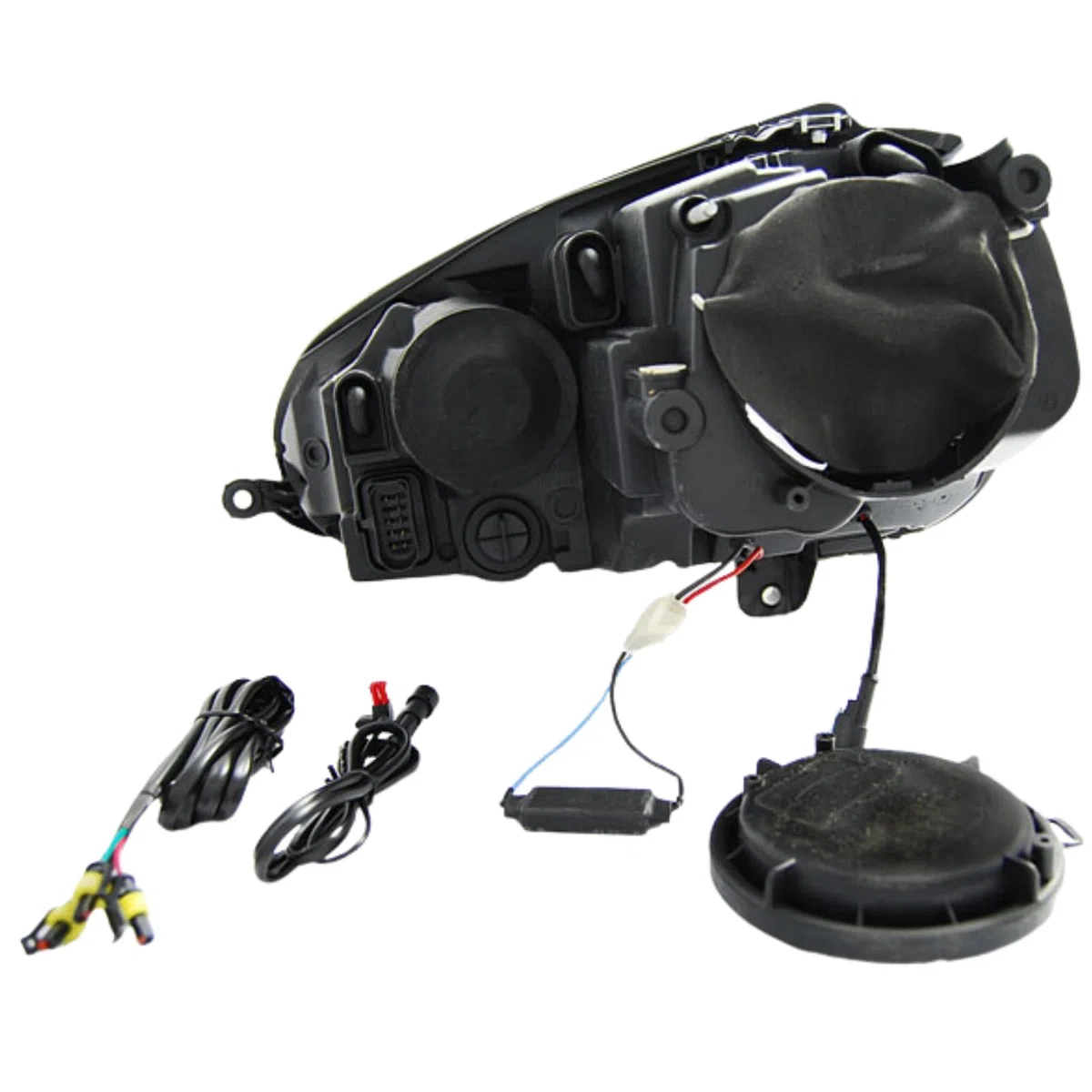 LED Frontscheinwerfer Set Schwarz mit Tagfahrlicht für VW Golf 5 V 2003–2009