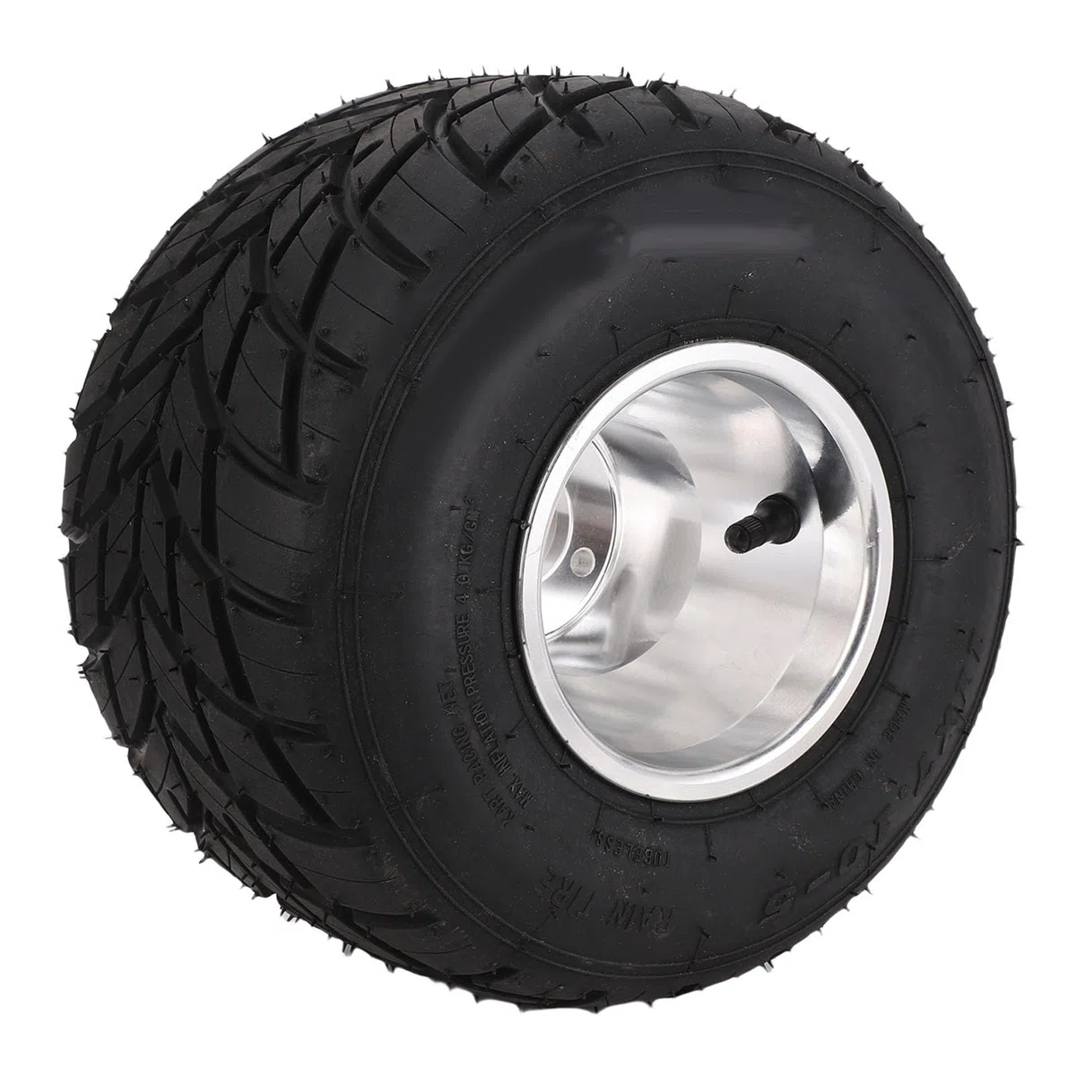 KIMISS 11x7.10-5 Go Kart Tire Aluminiumlegierung Hinterrad Rand Montage ATV UTV SXS Golfwagen
