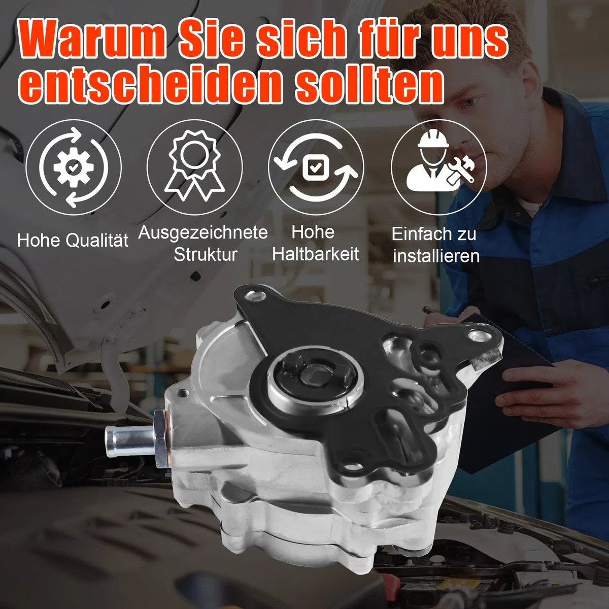 Vakuumpumpe Entwicklungssystem Vakuumpumpe für Audi A3 A4 für Mitsubishi für Skoda für Volkswagen 03G145209