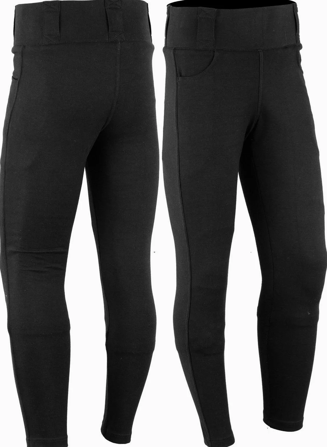 Bikers Gear Australia Damen Motorrad-Leggings mit Kevlar gefüttert, mit abnehmbarer CE-Protektoren.