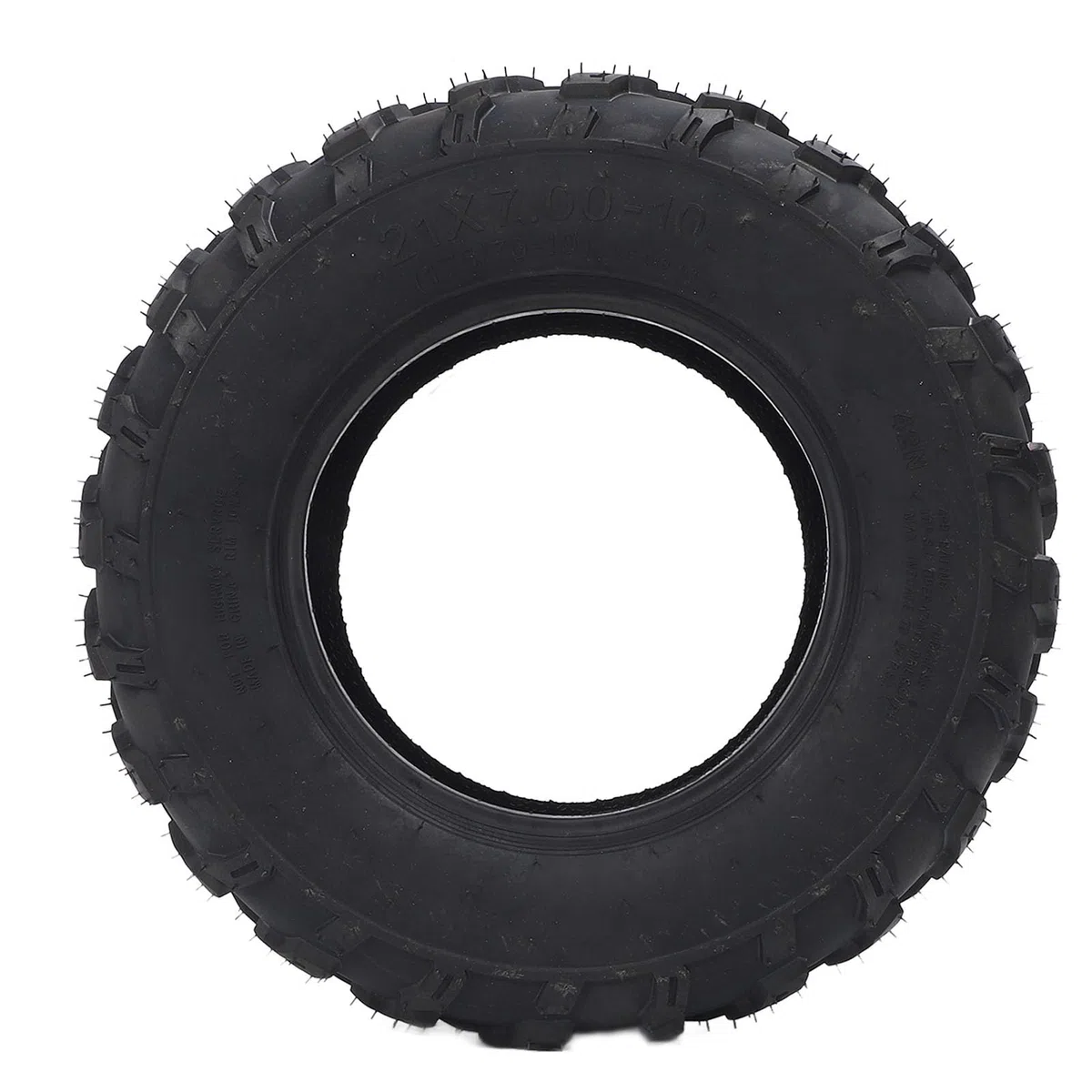 21x7 10 Reifen 4 Ply Gummi -ATV -Reifen Schockdicht von Straßenreifen für Go Kart Utv Golfwagen