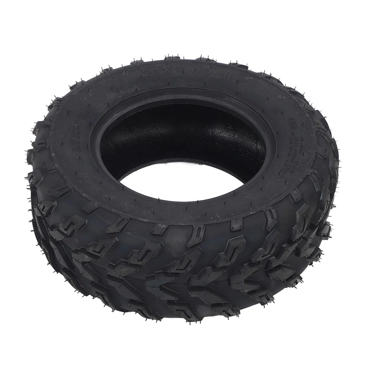 21x7 10 Reifen 4 Ply Gummi -ATV -Reifen Schockdicht von Straßenreifen für Go Kart Utv Golfwagen