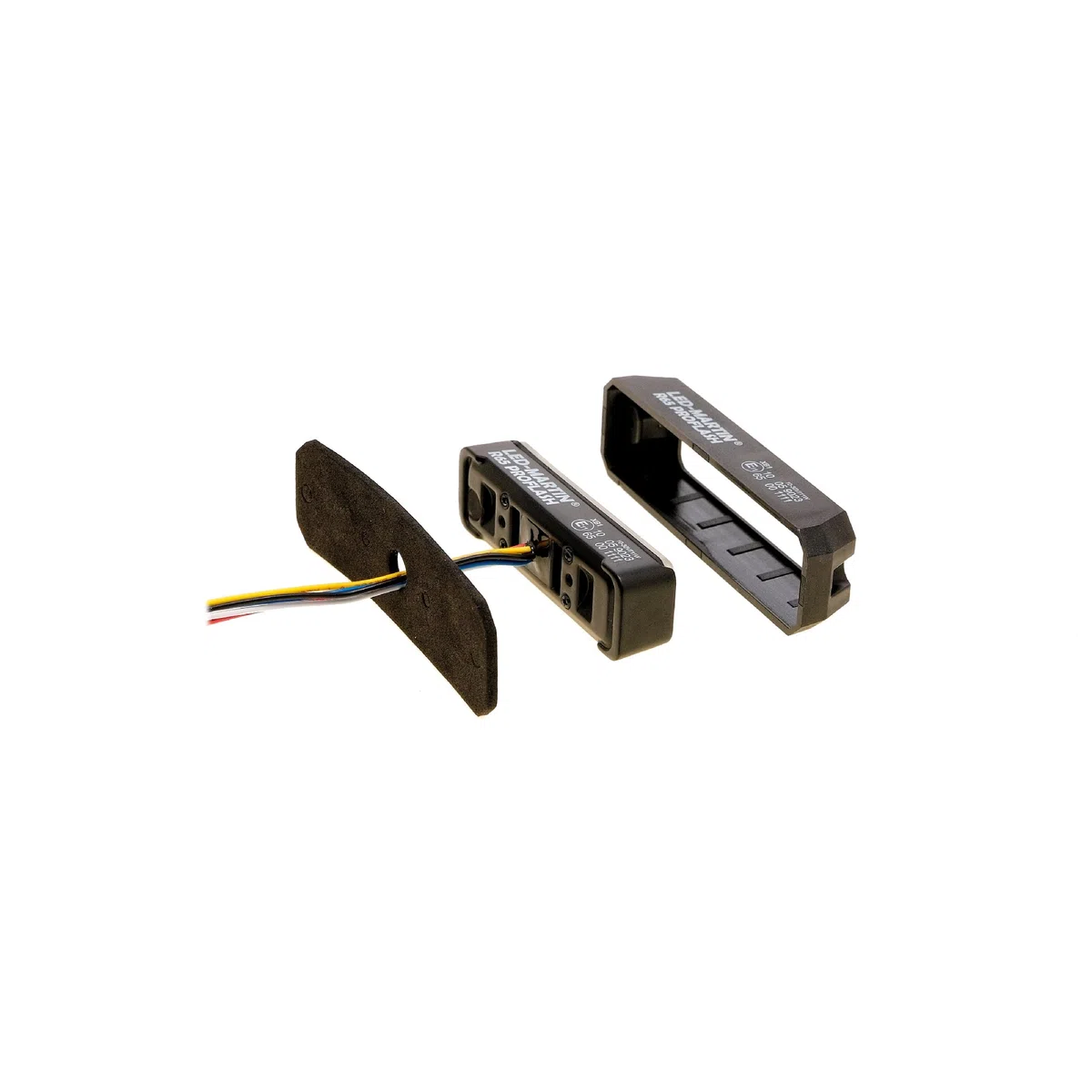 LED-MARTIN 2er Sparset R65 PROFLASH gelb - Frontblitzer - Straßenräumer -Blitzmodul - Pannendienst - Schwertransport - LKW