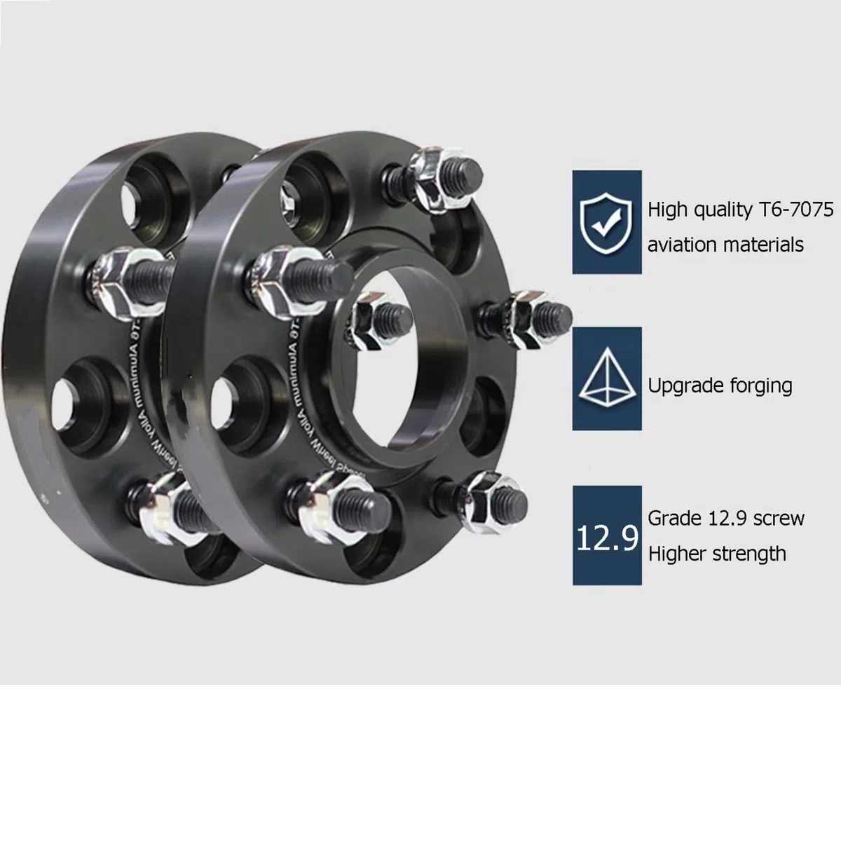 Spurverbreiterung Distanzscheiben Für Land Für Rover Für Defender Für Discovery 5 Für Sport Für 3/4 Für LR3 Für LR4 2PCS PCD 5x120 CB 72,6 Rad Spacer Adapter(Spacer 20mm)