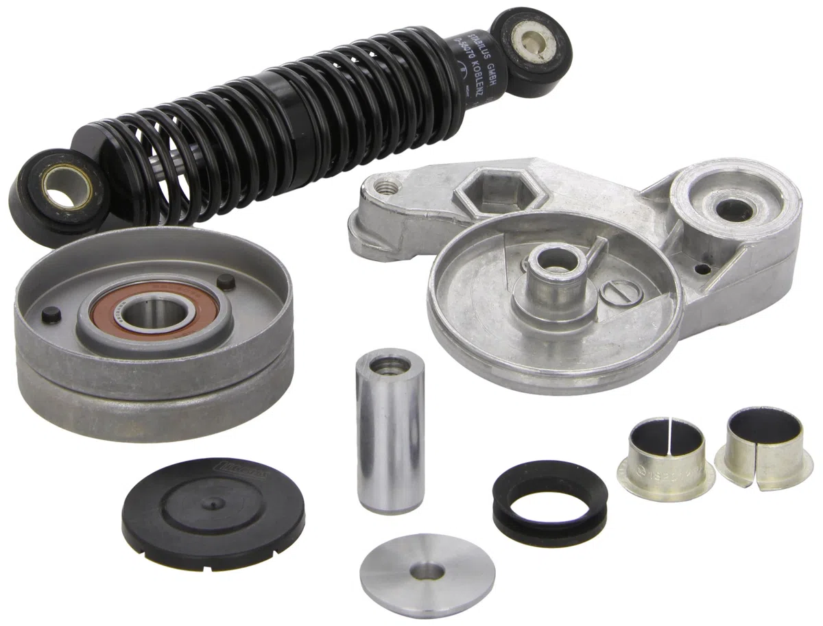 INA 533 0118 10 Riemenspanner Keilrippenriemen Kompatibel mit AUDI A4 Avant 8ED, B7 059145276 059145283A 059145283B