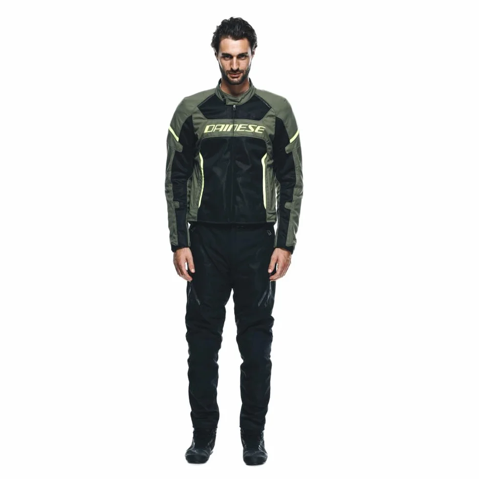 Dainese Herren Drake 2 Super Air Tex Pants Mesh-Motorradhose, Belüftet und Leicht, mit Abnehmbaren Protektoren