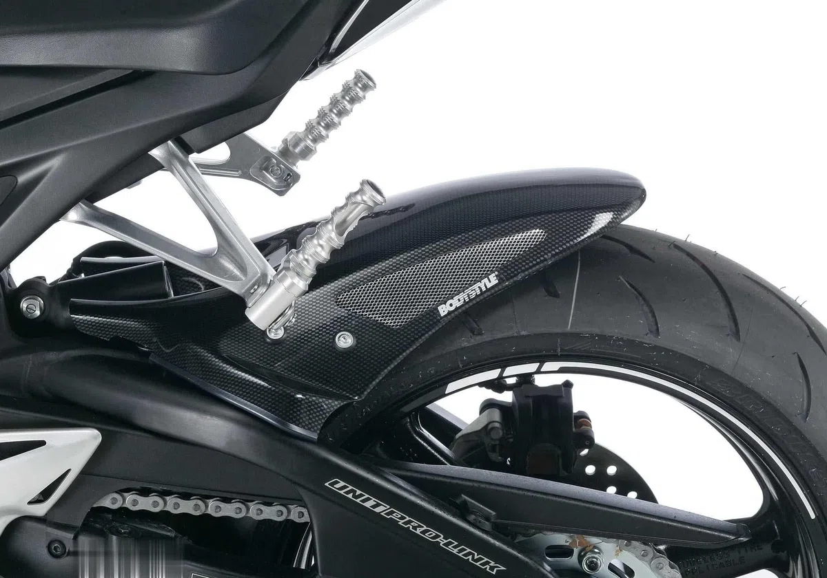 FECHTER DRIVE Hinterradabdeckung für Honda CB1000R 2008-2016 SC60, Carbon Look, ABS Kunststoff, Rear Wheel Cover