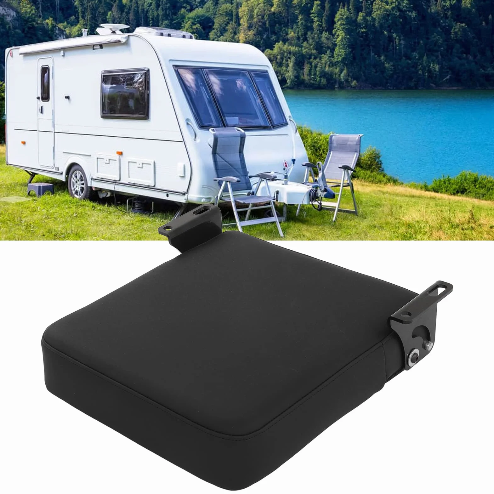Automatischer Rebound-Klappsitz für Wohnmobile Automatischer Rebound-Klappsitz 500 LB Maximale Belastung Platzsparender Klappsitz für Wohnmobile und Wohnwagen