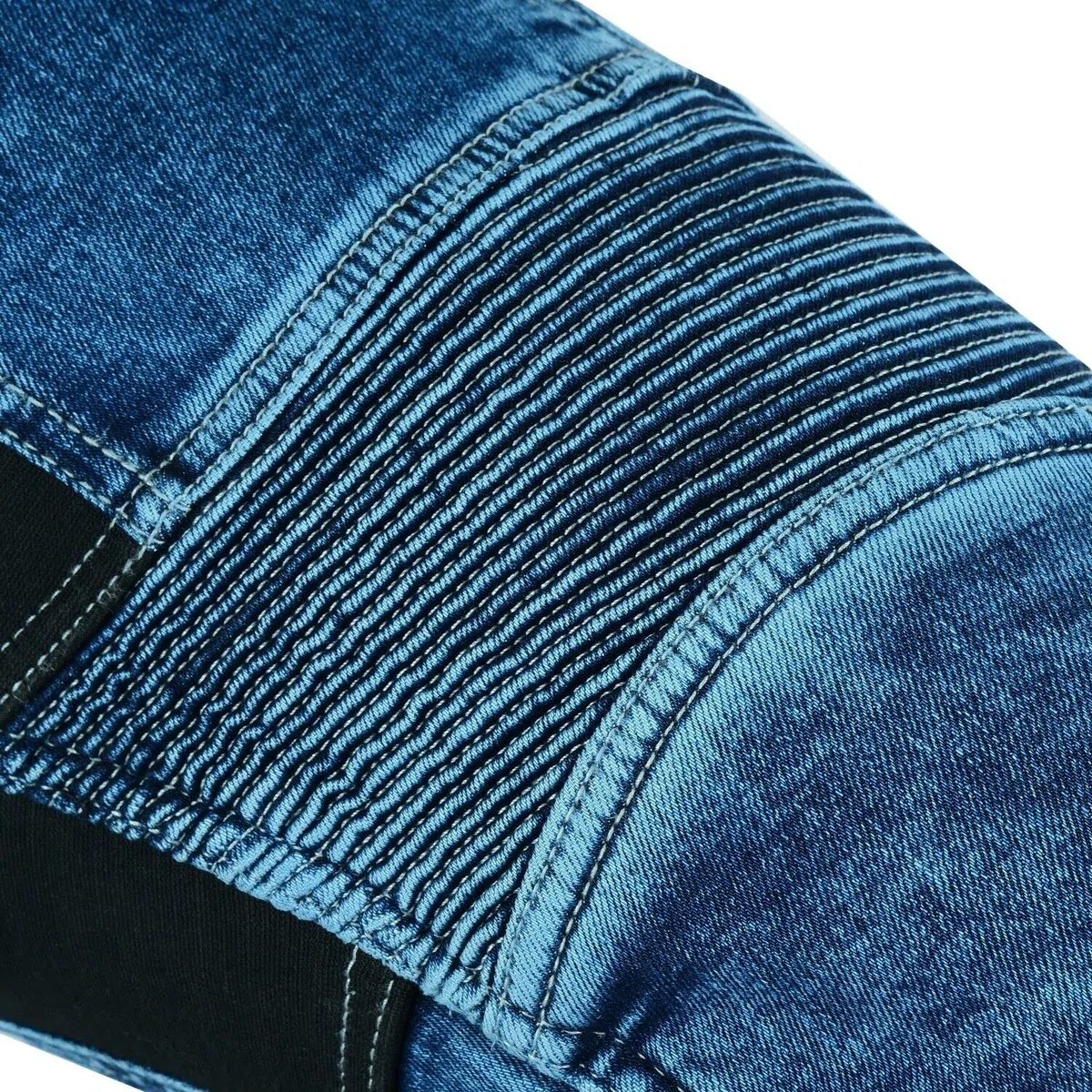 Herren Motorrad Reiten Hose Denim Jeans Motorradhose Herren, Motorrad Jeans Herren mit Protektoren,Aramidfaser Jeans Herren Motorrad