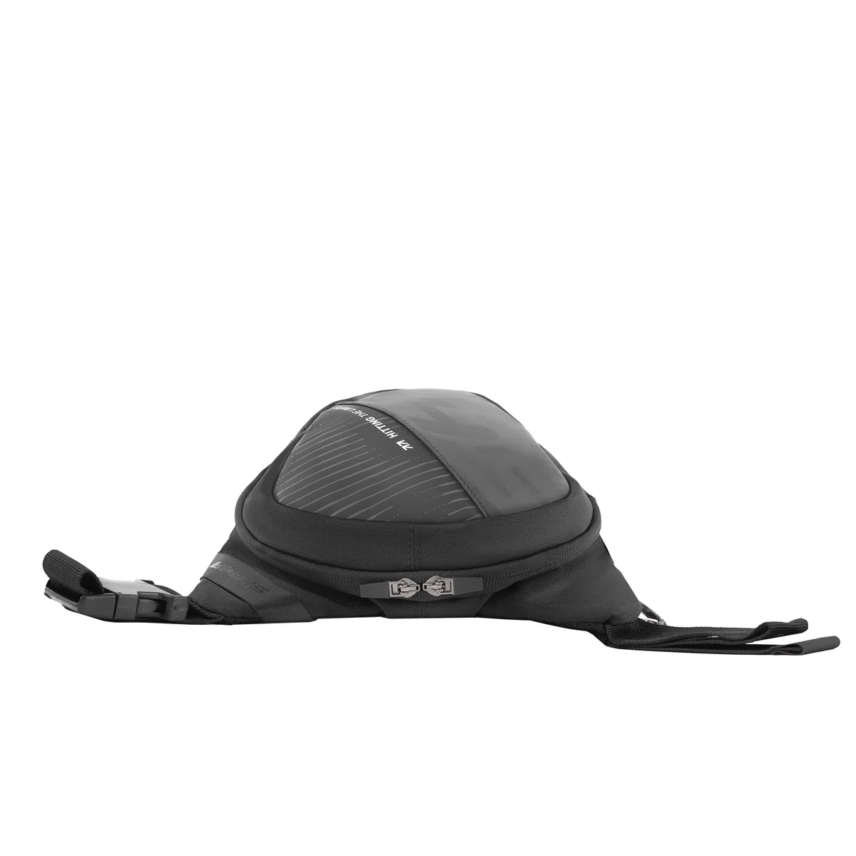 Shima Division HIP Bag Beintasche Motorrad Hüfttasche wasserdichte Tasche Leg Bag Schwarz 2 Liter