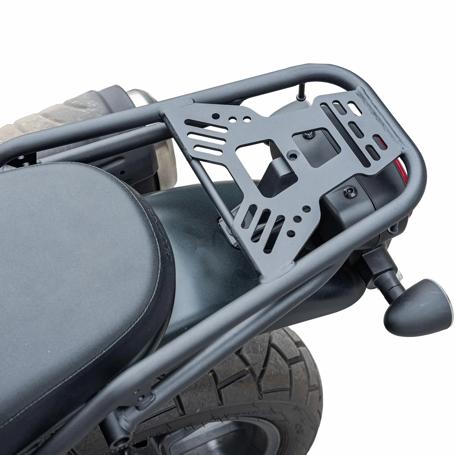 Motorrad Stahl Heckgepäckträger-Stützregal kompatibel mit CL250 CL300 CL500 CL 250 300 SCL500 2023 2024, Frachtträgerhalterung Topcase-Verlängerungsplatte Heckträger