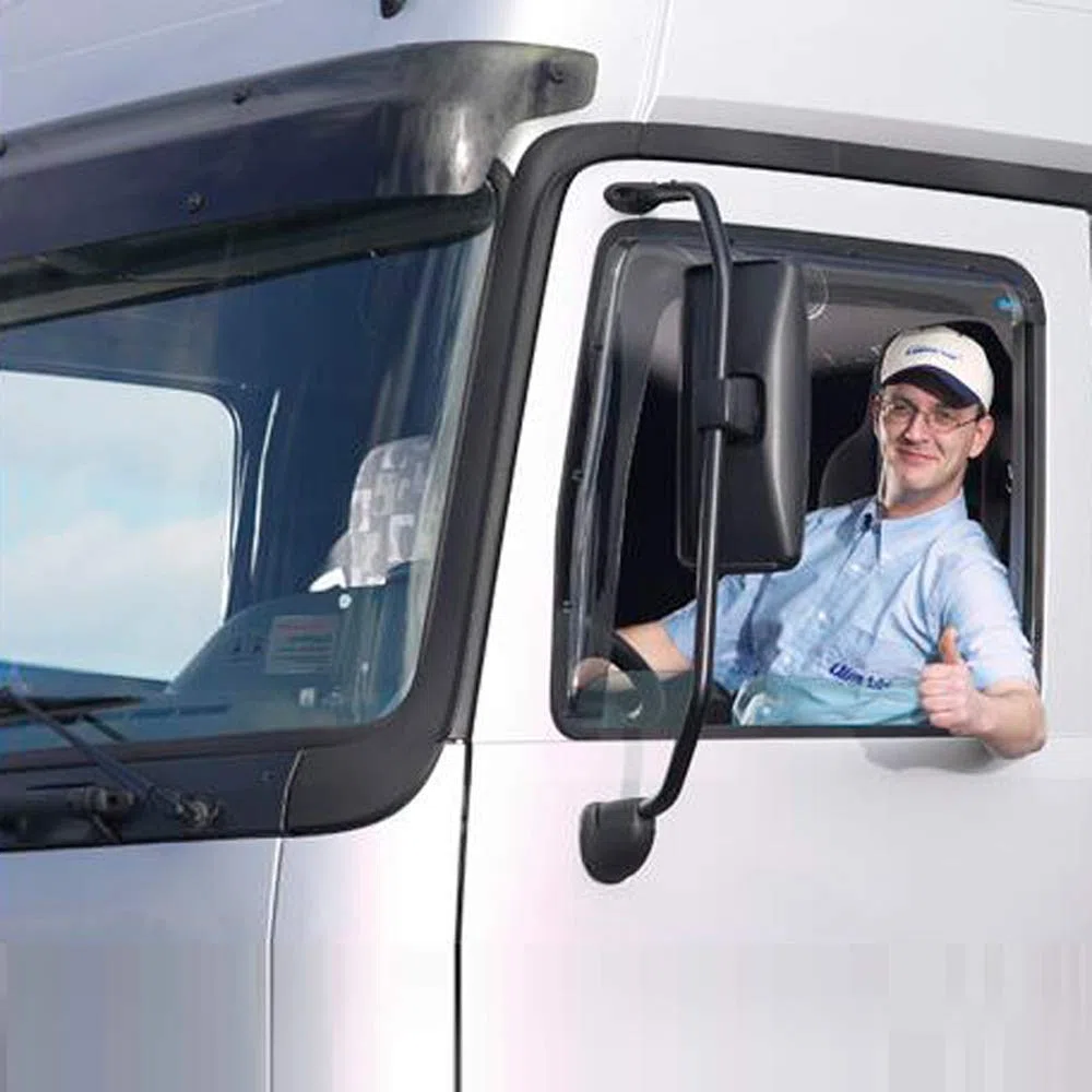 Vordere Windabweiser (1 Set) für die Fahrer und Beifahrerseite-CLI0046113 passend für MAN TG3/TGX Links GELENKT 2-Door, 2020-