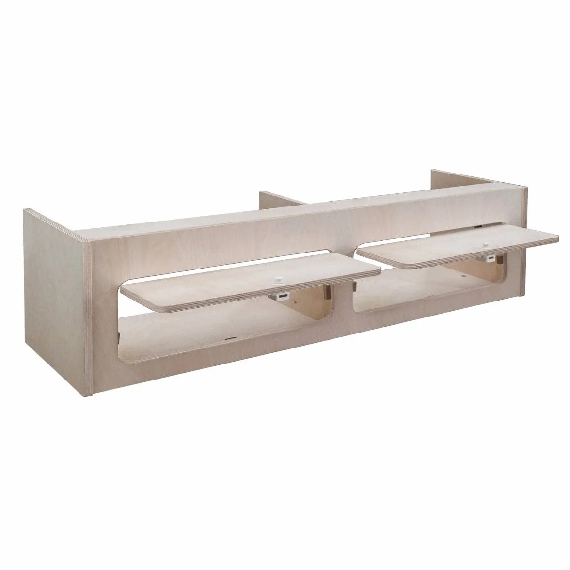 Wohnwagen Oberschrank Wohnmobil 120cm x 30cm x 30cm Camper Hängeschrank Birkensperrholz Trennwand Möbel Stauraum Leichtgewichtig Unbehandelt Soft-Close Druckknöpfe Vorgebohrte Löcher Befestigungssatz