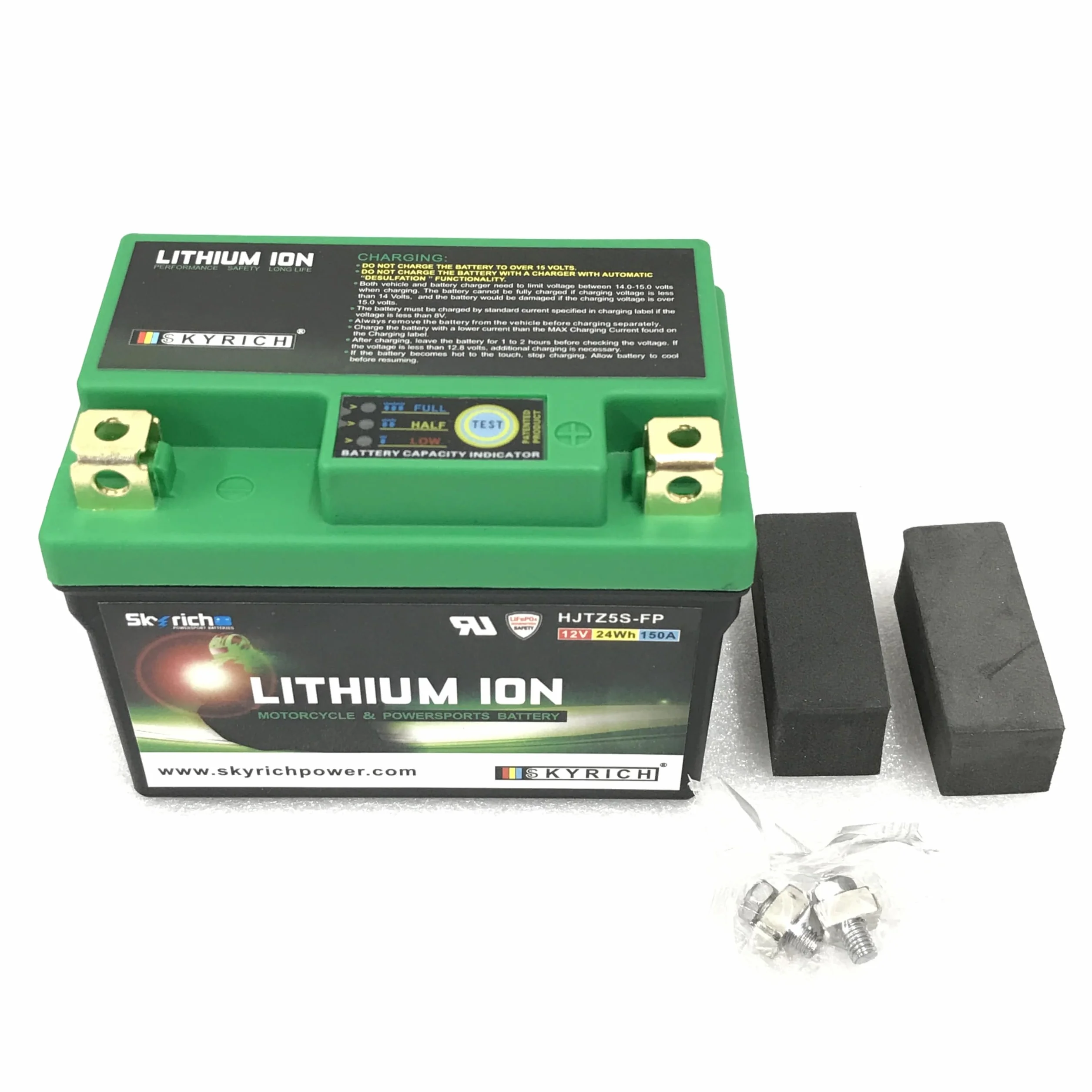 Skyrich HJTZ5S-FP Starterbatterie, 12.1 x 7.4 x 11.4 cm