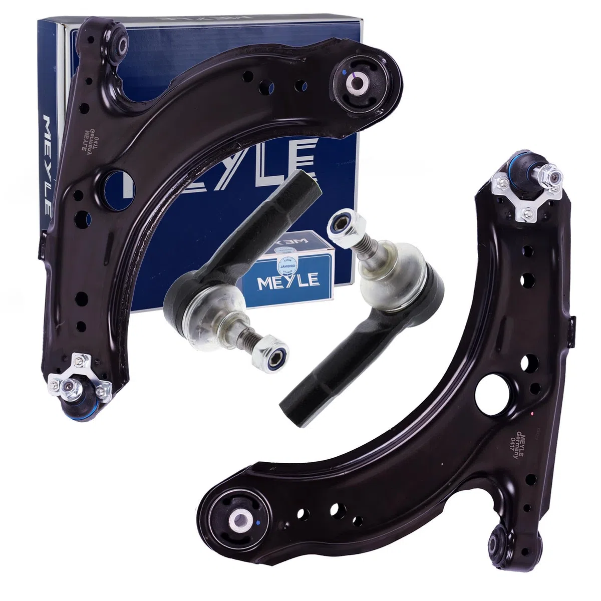 BandelOne enthält 2x Meyle Hd Querlenker 2x Meyle Spurstangenkopf Va für Golf 4 Octavia