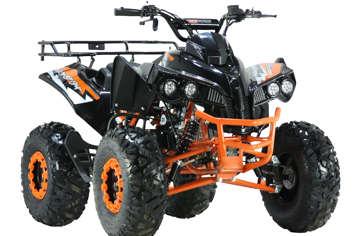 125ccm Quad ATV Kinder Pitbike 4 Takt Motor Quad ATV 8 Zoll KXD ATV 008 Orange