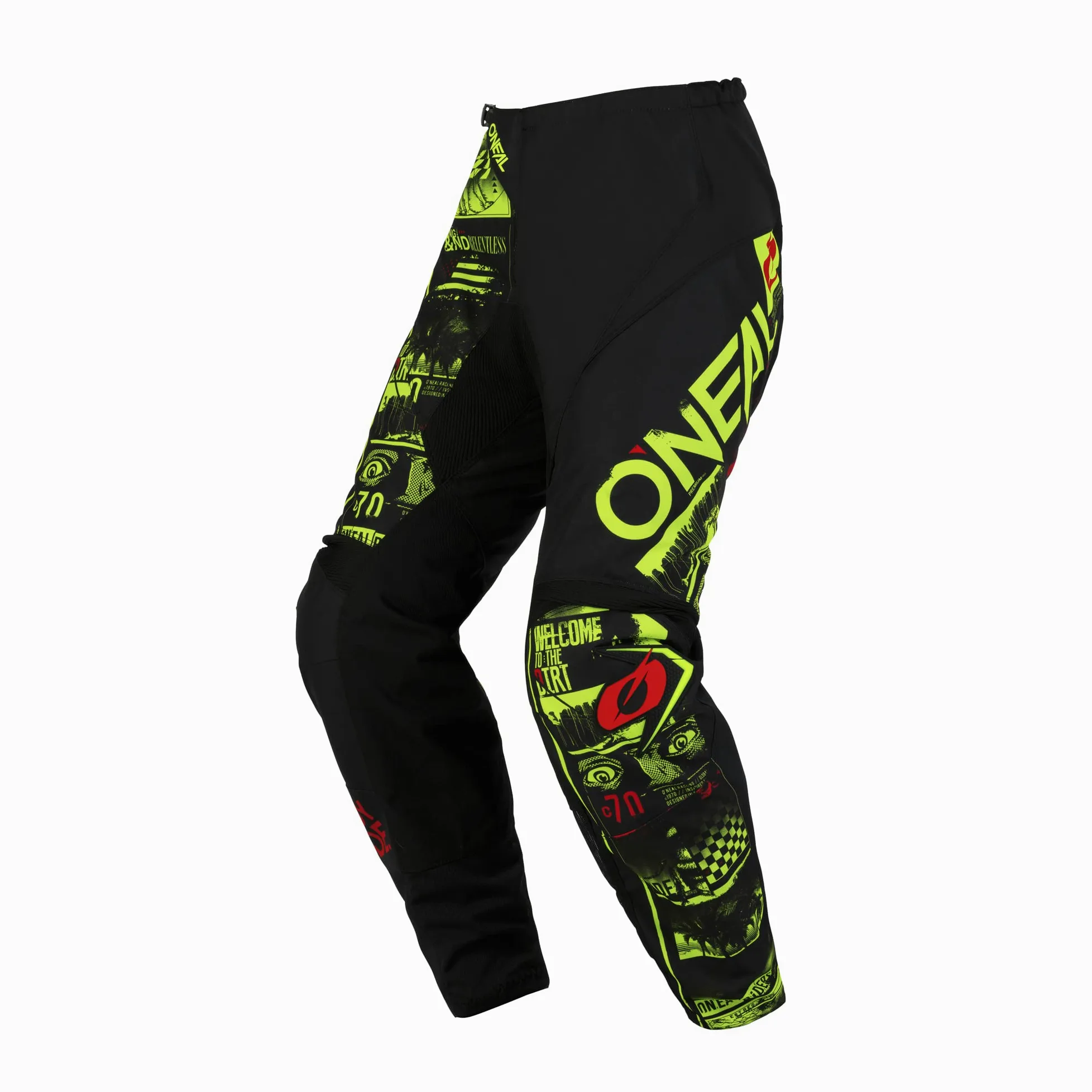 O'NEAL | Motocross-Hose | MTB Enduro MX | Bequeme lockere Passform für maximale Bewegungsfreiheit, Bündchenlose Hosenbeine | Element Pants Attack | Erwachsene