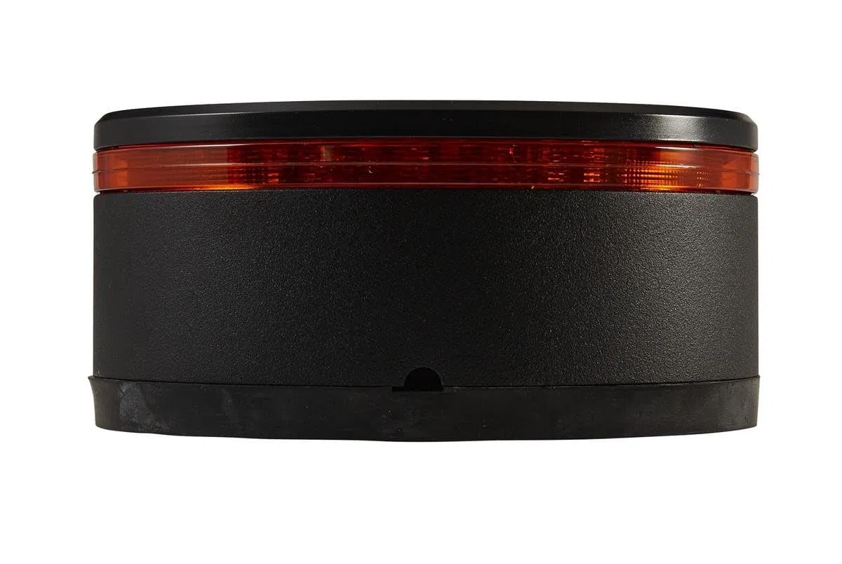 HELLA 2XD 455 255-021 LED Blitzleuchte - Blinkleuchte - K-LED Rebelution - 24/12V - gelb (amber) - Anbau/Magnetbefestigung - Kabel: 600mm - Stecker: DIN ISO 4165 - für Traktor, LKW, Gabelstapler