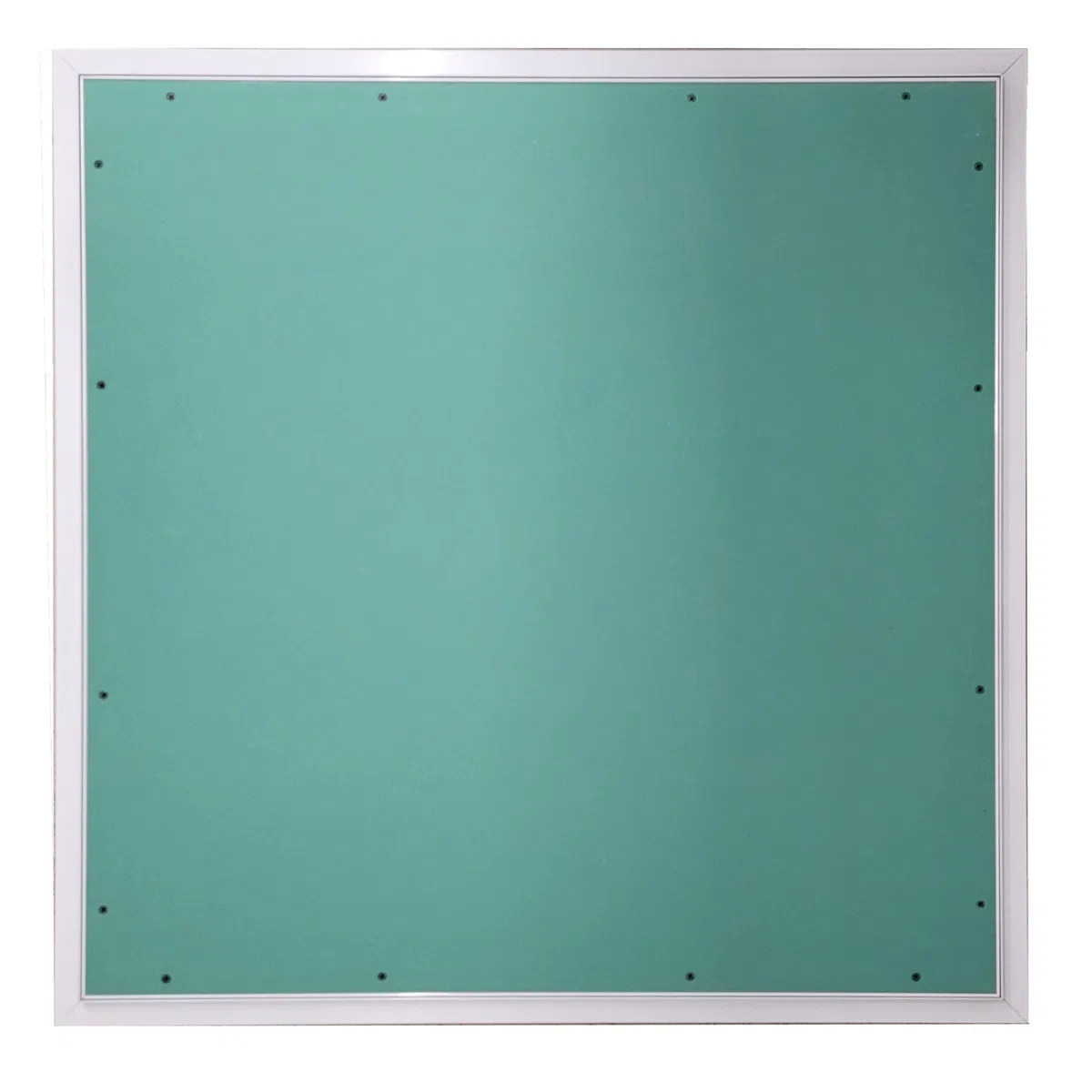 Revisionsklappe The White Edition 800 x 800 mm mit 12,5 mm GK-Einlage für die Montage an einer Gipskartondecke oder -wand