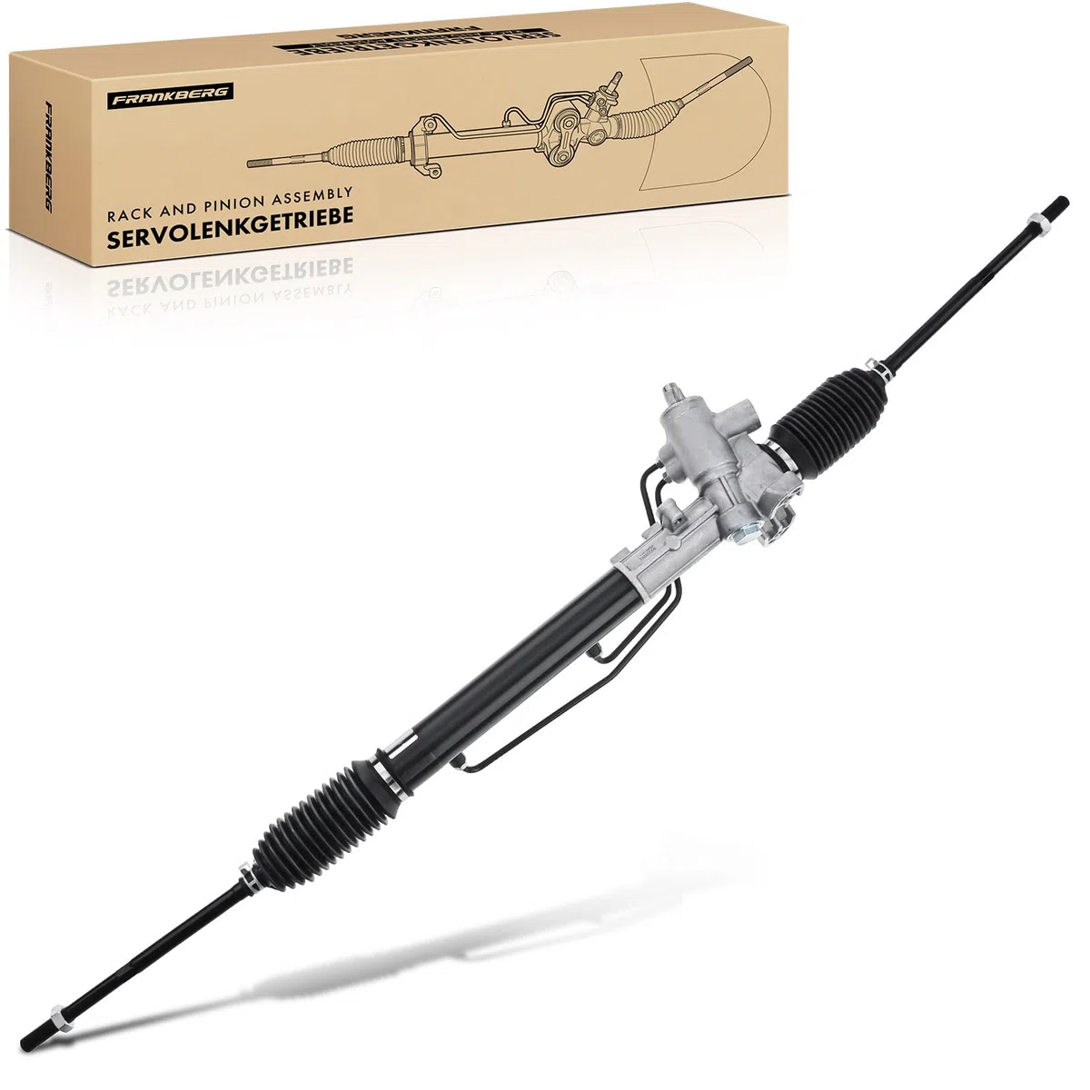 Frankberg Lenkgetriebe Servolenkgetriebe Hydraulisch für Linkslenker Kompatibel mit Corrado 53I 1.8L-2.0L 1988-1995 Golf II 19E 1G1 1.0L-1.8L 1983-1992 Toledo I J.e.t.t.a II Replace# 191422804A