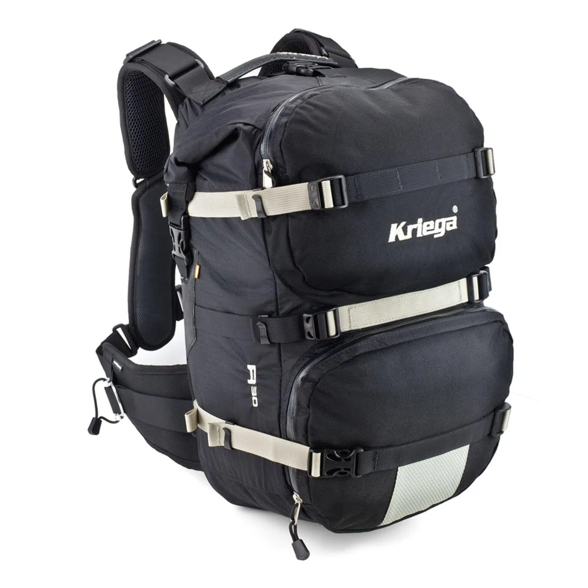 Kriega R30 Motorrad Rucksack Quadloc™ Gurt