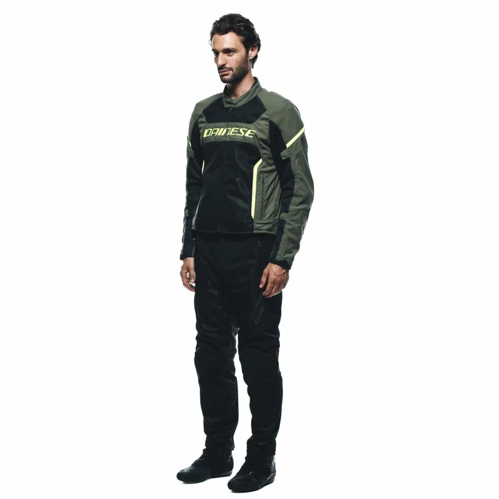 Dainese Herren Drake 2 Super Air Tex Pants Mesh-Motorradhose, Belüftet und Leicht, mit Abnehmbaren Protektoren